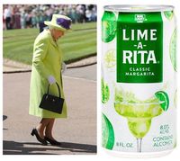 Waduh! Busana Tamu Royal Wedding Ini Sama dengan Motif Minuman Kaleng?