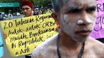 Aksi Peringatan 20 Tahun Reformasi di Depan Istana