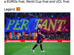 Selamat Jalan Iniesta Berkumandang di Medsos
