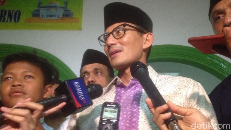 Pertemuan Sandiaga dan Ketua Baznas Digelar Pekan Ini Pertemuan Sandiaga dan Ketua Baznas Digelar Pekan Ini