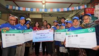 Bekerja sama dengan BPJS Kesehatan, BRI menggratiskan 1.000 pedagang di Pasar Beringharjo selama satu tahun menggunakan alokasi dana CSR BRI (BRI Peduli) sebesar Rp 306 juta. Foto: dok. BRI