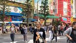 Foto: Gaya Liburan Model Kimmy Jayanti di Jepang