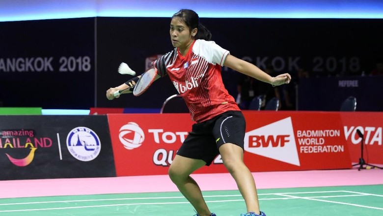 Gregoria Menang, Indonesia Ungguli Prancis 1-0