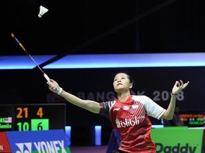 Fitriani Kalah, Indonesia Tertinggal 0-1 Dari China