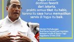 Pesan Menhub Soal Mudik Selamat 2018