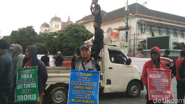 Aksi refleksi 20 tahun reformasi di Yogya