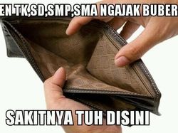 Meme Kocak Kala Bukber Bikin Dompet Cekak