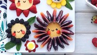 Karena makanan-makanan keren ini, tak heran akun ini sudah diikuti lebih dari 41 ribu netizen. Selain dessert, Jessica juga membuat kreasi buah yang tak kalah keren. Foto: instagram @luxeandthelady