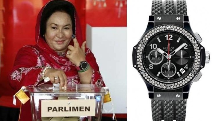 jam tangan rosmah mansor