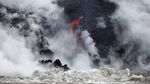 Saat Panasnya Lava Gunung Kilauea Bertemu Dinginnya Laut Pasifik