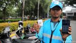 Transaksi Parkir Online di Taman Barito