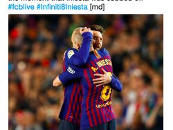 Selamat Jalan Iniesta Berkumandang di Medsos