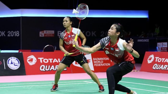 Della Destiara Haris/Rizki Amelia Pradipta menjadi penentu kemenangan Indonesia atas Malaysia (Foto: dok. Humas PBSI) Della Destiara Haris/Rizki Amelia Pradipta menjadi penentu kemenangan Indonesia atas Malaysia (Foto: dok. Humas PBSI)