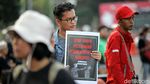 Aksi 20 Tahun Reformasi di Depan Istana
