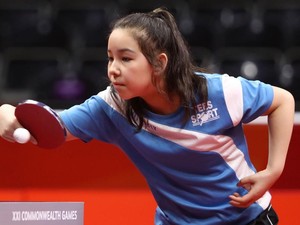 Keren! Bocah 11 Tahun Ini Jago Banget Main Tenis Meja