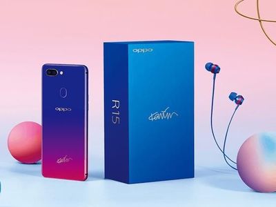Tampilan Menawan Oppo R15 Nebula