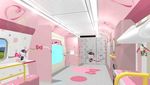 Foto: Kereta Shinkansen Bertema Hello Kitty, Gemas Banget!