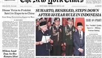 Situasi yang panas dan penuh ketegangan di Indonesia hingga diberitakan oleh banyak media asing. Istimewa/Twitter.com/@potretlawas.