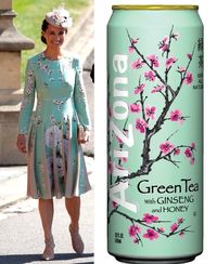 Waduh! Busana Tamu Royal Wedding Ini Sama dengan Motif Minuman Kaleng?