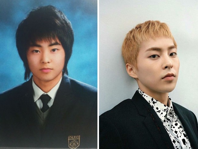 Banyak pula personel EXO yang berubah drastis setelah debut di bawah manajemen SM Entertainment. Salah satunya adalah Xiumin yang dulu sempat kelebihan berat badan. Foto: Instagram