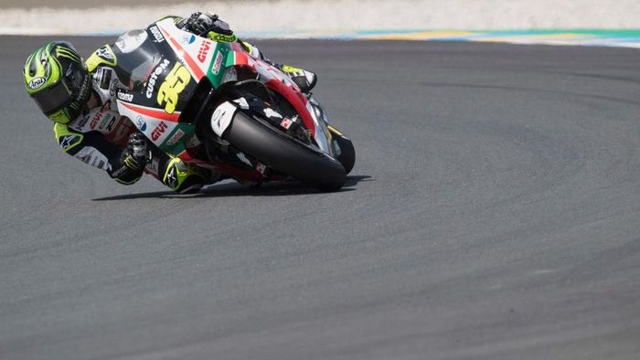 Cal Crutchlow finis kedelapan di MotoGP Prancis setelah bermalam di rumah sakit (Foto: Mirco Lazzari gp/Getty Images) Cal Crutchlow finis kedelapan di MotoGP Prancis setelah bermalam di rumah sakit (Foto: Mirco Lazzari gp/Getty Images)