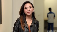 Nadia Vega bercerita mengenai sang suami yang sedang belajar berpuasa. Foto: Pool/Noel/DetikFoto.