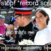 Netizen membuat foto Meghan ini seperti bagian dari awal film. Ya, inilah kisahku. Foto: Dok. Twitter