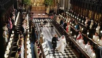 Putri Charlotte mencuri perhatian di pernikahan Pangeran Harry dan Meghan Markle. WPA Pool/Getty Images