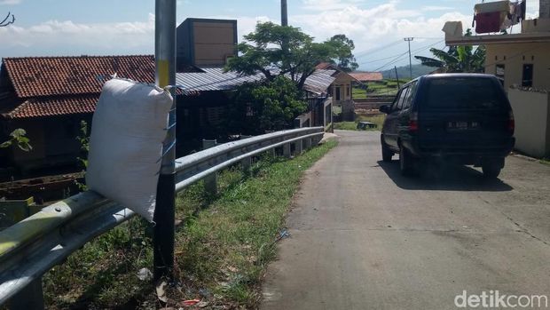Mudik Lebaran 2018, Jalur Alternatif Menuju Garut Dipasangi Bantal