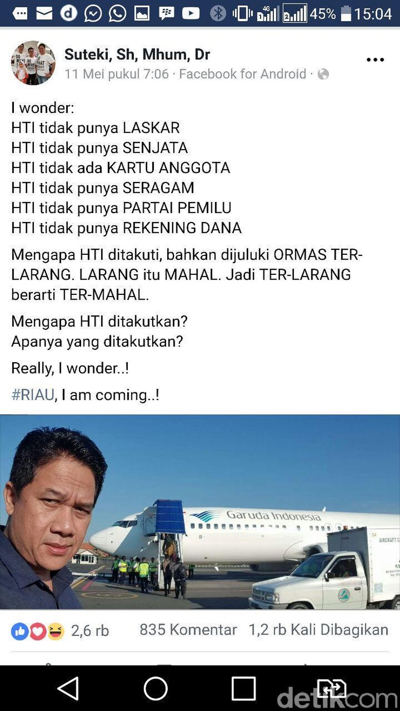 Guru Besar Undip yang Diduga Anti-NKRI Masih Mengajar Guru Besar Undip yang Diduga Anti-NKRI Masih Mengajar