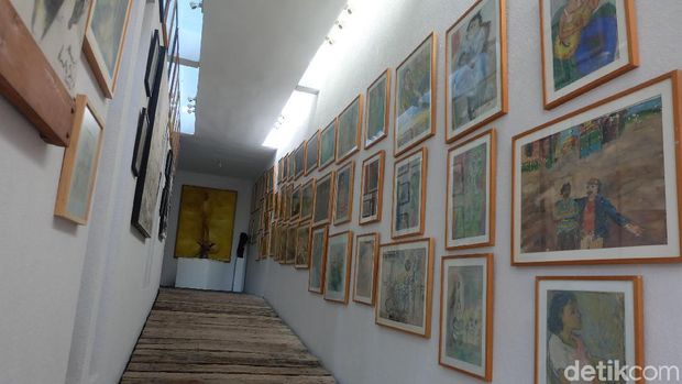 Menelusuri 'Harta Karun' Pelukis Nasirun