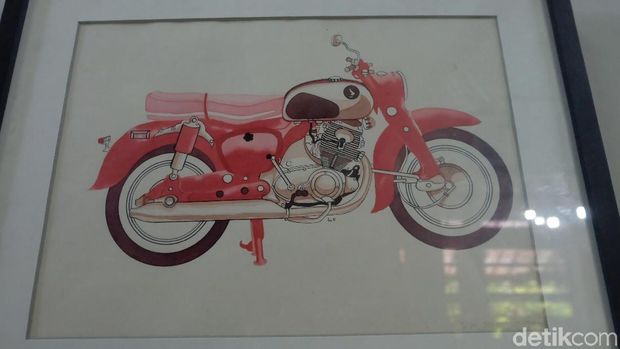 Sketsa karya Ki Hadjar Dewantara
