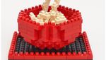 Keren! Ramen hingga Sepotong Kue Ini Terbuat dari Nanoblock
