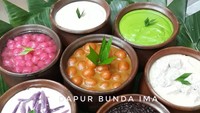 Hayo dipilih mau bubur manis yang mana? Lengkap banget variannya jadi bisa buka puasa dengan bubur manis sesuai selera. Foto : @dapurbundaina