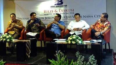 Jokowi Unggul di Survei Indo Barometer