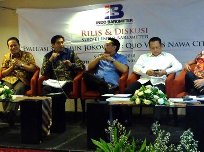 Jokowi Unggul di Survei Indo Barometer