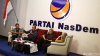 Diskusi itu membahas ketahanan pangan nasional.