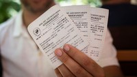 Foto: Lokasi Gyermekvasutas Otto berada di pinggiran Jalur Huvosvolgy, salah satu dari 10 kota terpencil di Budapest. Ini tiket kereta berpetugas anak-anak (CNN Travel)