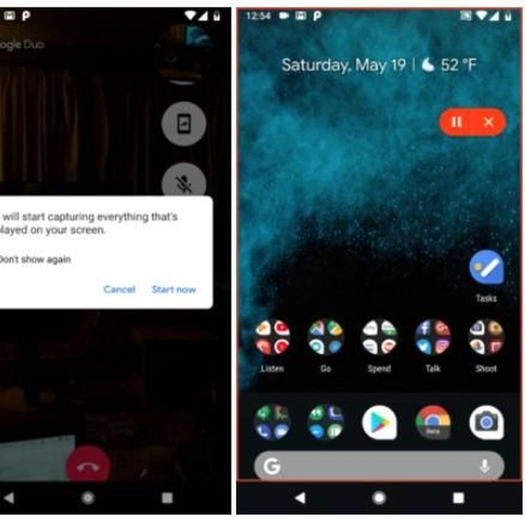 Google Duo Bisa Dipakai Berbagi Layar Google Duo Bisa Dipakai Berbagi Layar