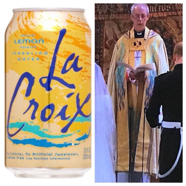 Ternyata bukan cuma Pippa, sang pendeta juga kebagian jadi meme. Foto: Dok. Twitter