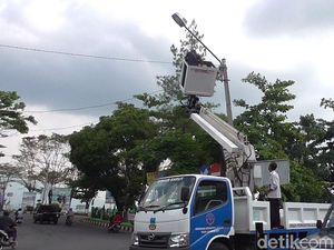 Jalur Mudik di Ciamis dan Garut Dijamin Terang Benderang