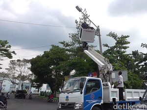 Jalur Mudik di Ciamis dan Garut Dijamin Terang Benderang