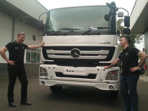 Mirip Mobil, Truk Ini Dilengkapi ABS