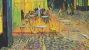 Adalah seniman bernama Yulia Pidlubnyak yang mereka ulang lukisan legendaris menjadi seperti nyata gaya 3 dimensi. Ini adalah lukisan Cafe Terrace At Night oleh Vincent Van Gogh. Foto: boredpanda