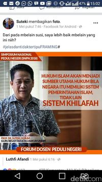 Guru Besar Undip yang Diduga Anti-NKRI Masih Mengajar