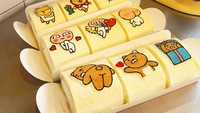 Wih, ini adalah kreasi roll cake milik murid Kim. Ia memang mengadakan kelas untuk membuat aneka roll cake cantik ini. Foto: Instagram art_roll
