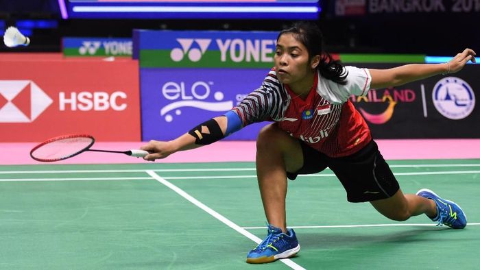 Gregoria Mariska Tunjung akan menjadi tunggal pertama Indonesia di laga melawan Prancis, Selasa (22/5/2018) (Foto: Puspa Perwitasari/Antara Foto) Gregoria Mariska Tunjung akan menjadi tunggal pertama Indonesia di laga melawan Prancis, Selasa (22/5/2018) (Foto: Puspa Perwitasari/Antara Foto)