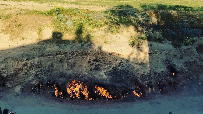 Yanar Dag di Azerbaijan