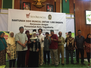 1.000 Dhuafa Yogyakarta Terima Santunan di Bulan Ramadan
