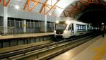 LRT Palembang Melintas Mulus untuk Pertama Kalinya